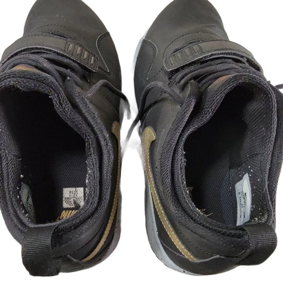 Nike SB Trainerendor L QS Black/Gold Mens 10 - Picture 8 of 9